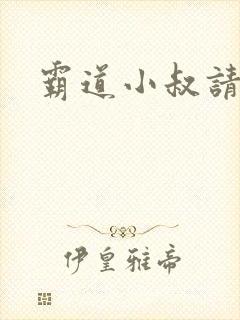 霸道小叔请轻撩