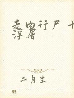 走肉行尸 十阶浮屠封面