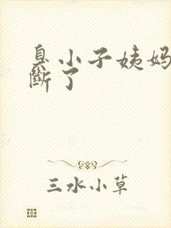 臭小子姨妈腰快断了封面