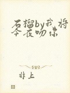 石榴by我将在今夜吻你封面