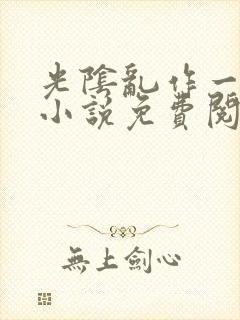 光阴乱作一团的小说免费阅读