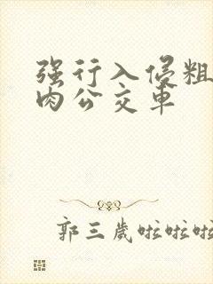 强行入侵粗暴h肉公交车