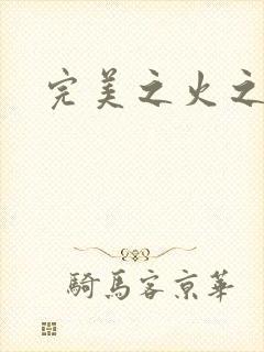 完美之火之灰烬