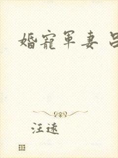 婚宠军妻 吕颜