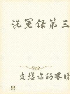 洗冤录第三部