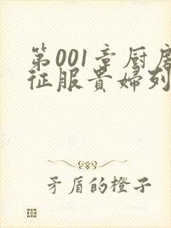 第001章厨房征服贵妇列静