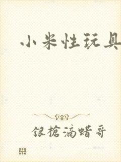 小米性玩具日记