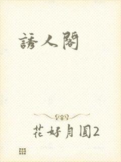 《诱人阁》小说封面