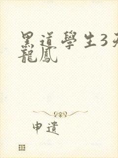 黑道学生3天门龙凤