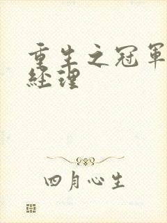 重生之冠军篮球经理