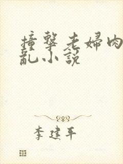 撞击老妇肉体之乱小说