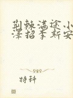 荆棘满途小说李泽招李斯安