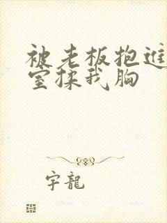 被老板抱进办公室揉我胸