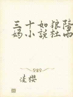 三十如狼陪读妈妈小说杜雨馨