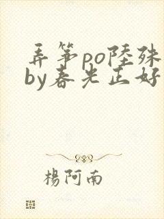 弄筝po陆殊词by春光正好