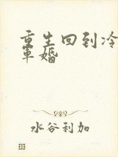 重生回到冷战前军婚