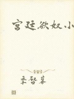 宫廷欲奴小说封面