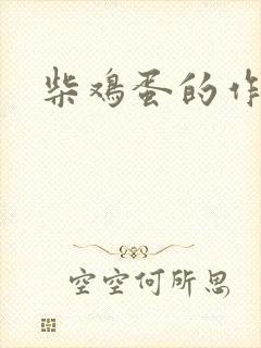 柴鸡蛋的作品