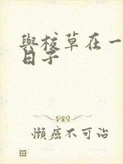 与校草在一起的日子