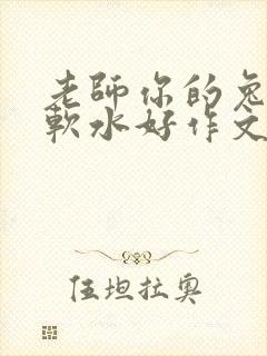 老师你的兔子好软水好作文免费阅读