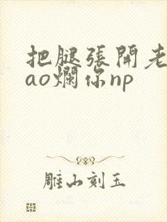 把腿张开老子cao烂你np