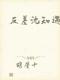 反差沈知遇晏应