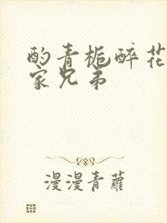 酌青栀醉花阴贺家兄弟