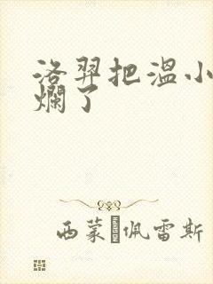 洛羿把温小辉做烂了