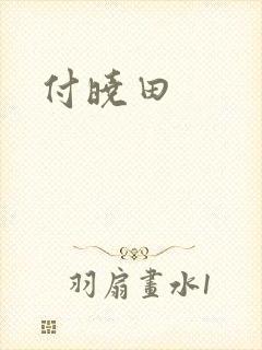 付晓田