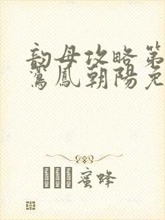 韵母攻略第二部鸾凤朝阳免费阅读