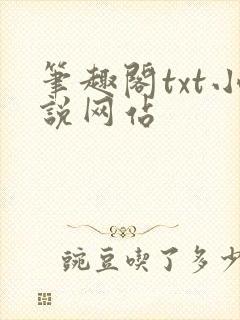 笔趣阁txt小说网站