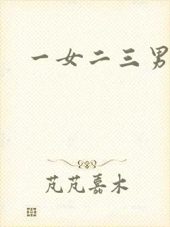 一女二三男事