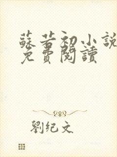 苏若初小说全文免费阅读