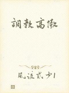 调教高傲