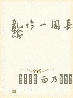 乱作一团长日光阴