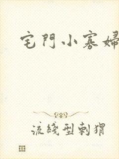 宅门小寡妇
