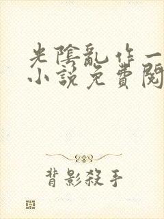 光阴乱作一团的小说免费阅读