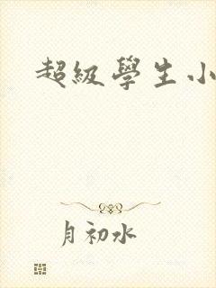 超级学生小说