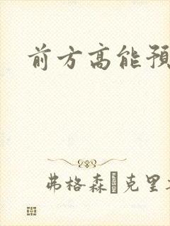 前方高能预警