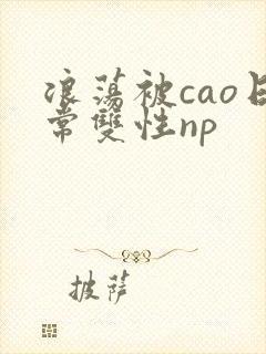 浪荡被cao日常双性np