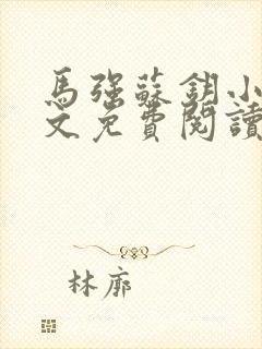 马强苏钥小说全文免费阅读最新章节