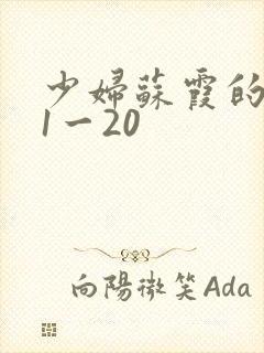 少妇苏霞的沉沦1一20