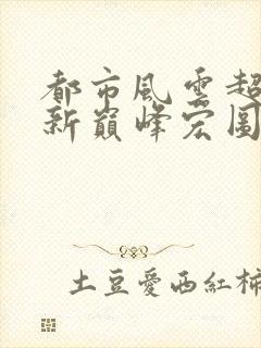 都市风云超前更新巅峰宏图笔趣阁