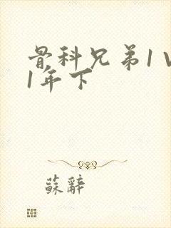 骨科兄弟1 V1年下