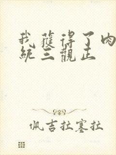 我获得了肉禽系统三观正