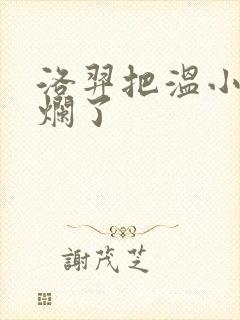 洛羿把温小辉做烂了