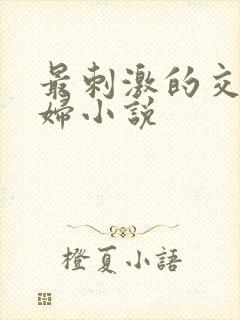 最刺激的交换夫妇小说