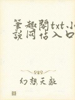 笔趣阁txt小说网站入口