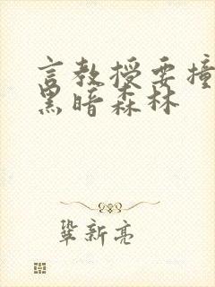 言教授要撞坏了黑暗森林