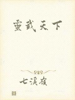 《灵武天下》小说封面